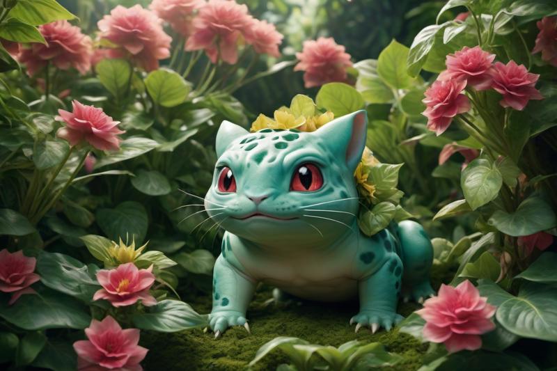 00070-cinematic photo Bulbasaur the ultimate plant influencer surrounded.png